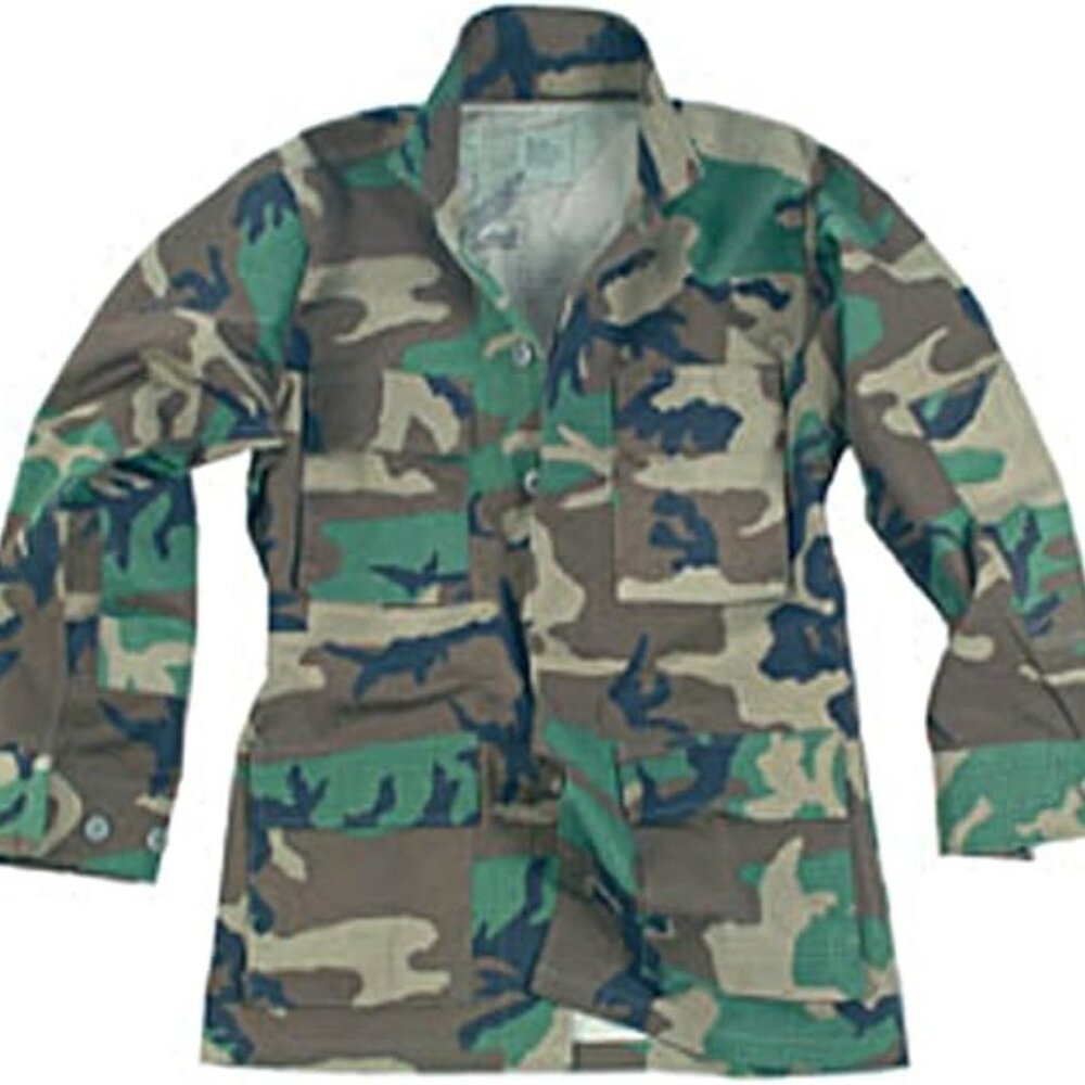 Suplus Soft Woodland Camo Light weight  Shirt Medium